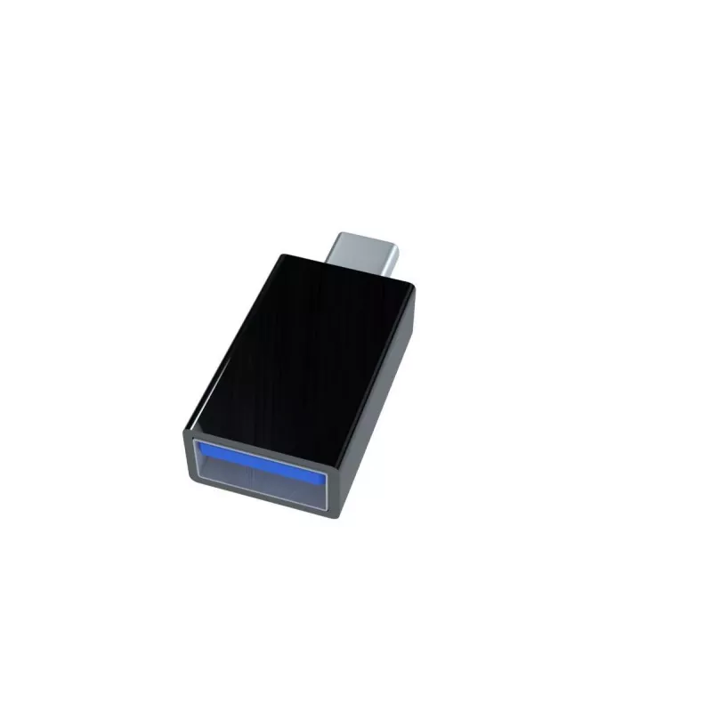 Karta graficzna USB Gembird A-USB3-CMAF-01 — USB Type-C na USB (USB 2.0 / 3.2 Gen 1), kompaktowa, czarna
