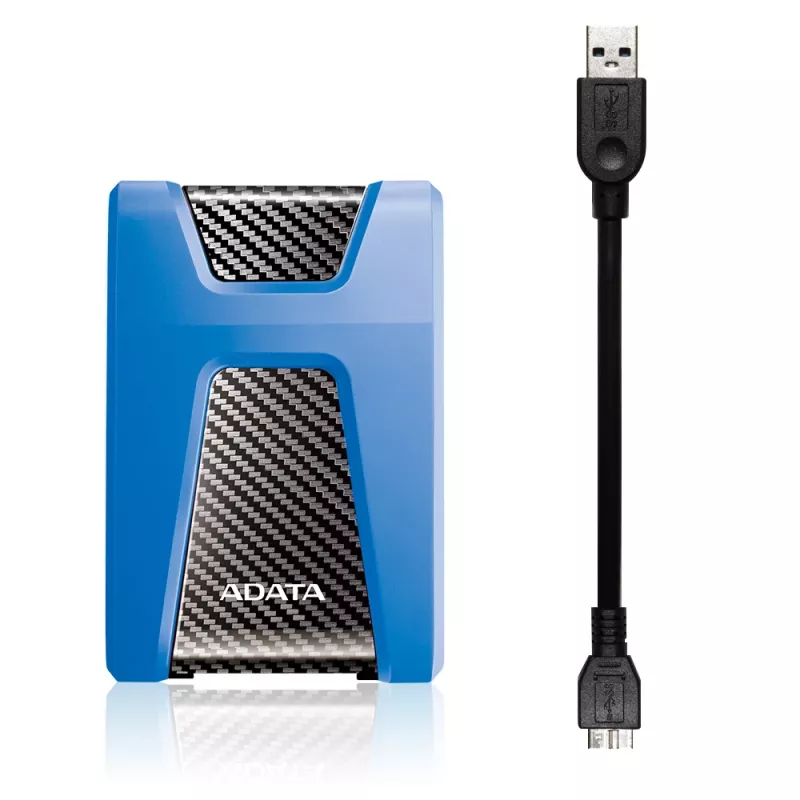 ADATA HD650 zewnętrzny dysk twardy 1 TB 2,5 cala Micro-USB B 3.2 Gen 1 (3.1 Gen 1) Niebieski