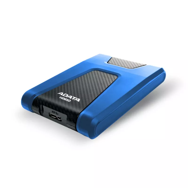 ADATA HD650 zewnętrzny dysk twardy 1 TB 2,5 cala Micro-USB B 3.2 Gen 1 (3.1 Gen 1) Niebieski