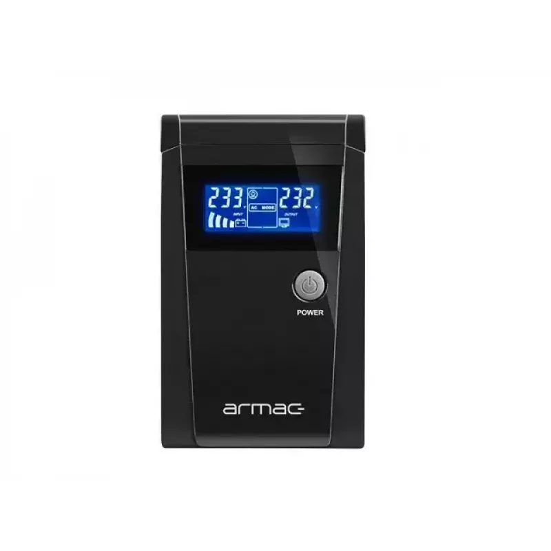 UPS ARMAC OFFICE LINE-INTERACTIVE O/850E/LCD 850VA z wyświetlaczem LCD