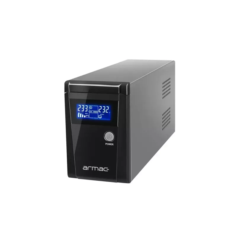 UPS ARMAC OFFICE LINE-INTERACTIVE O/850E/LCD 850VA z wyświetlaczem LCD