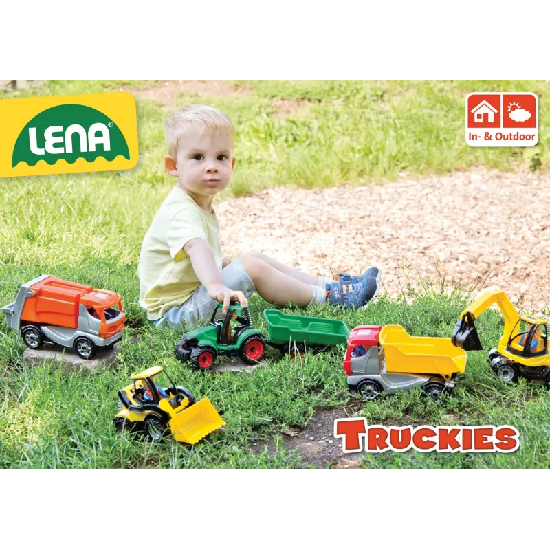 Pojazd/tor zabawkowy Lena Truckies 01625