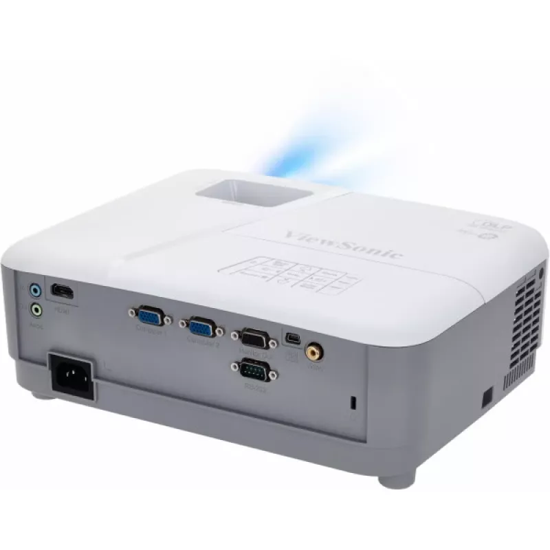 Projektor ViewSonic PA503W – standardowy rzut, 3800 ANSI lumenów, DMD, WXGA (1280x800), biały
