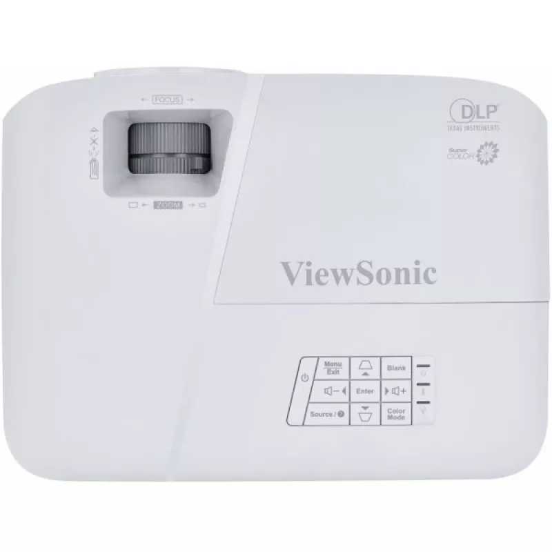 Projektor ViewSonic PA503W – standardowy rzut, 3800 ANSI lumenów, DMD, WXGA (1280x800), biały