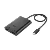 i-tec USB-C 3.1 Dual 4K HDMI adapter wideo, 3.2 Gen 1 (3.1 Gen 1), USB Type-C, wyjście HDMI, 3840 x 2160 pikseli