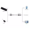 Kabel USB Gembird A-OTG-CMAF3-01, USB‑C na USB‑A, 0,2 m, czarny