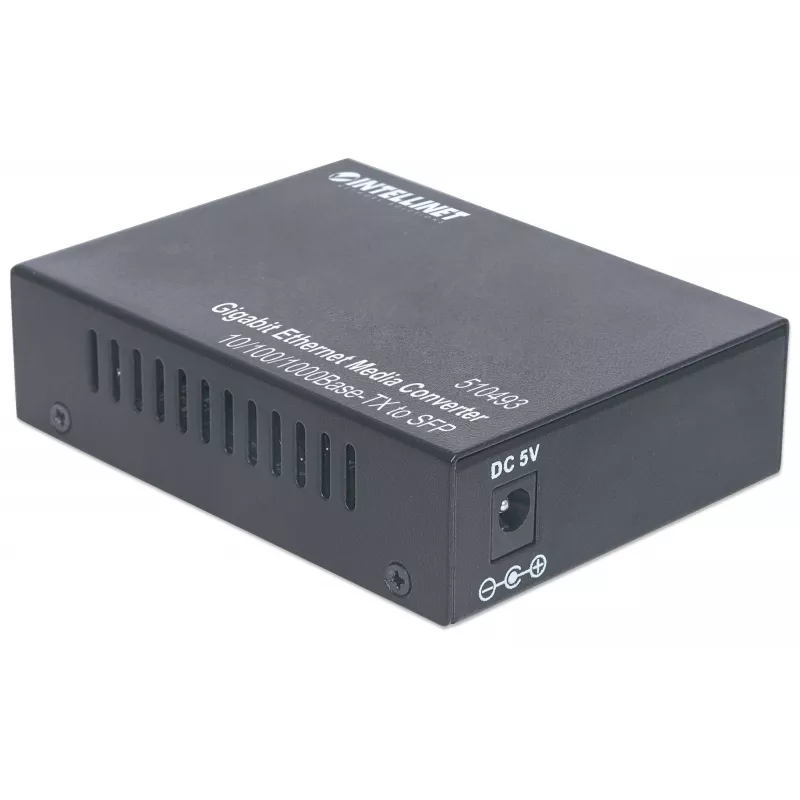 Konwerter mediów Intellinet Gigabit Ethernet na SFP, 10/100/1000Base-Tx do gniazda SFP, pusty