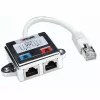 Intellinet 2-Port Modular Distributor, Cat5e, FTP, allows two RJ45 ports to share one Cat5e kabel sieciowy