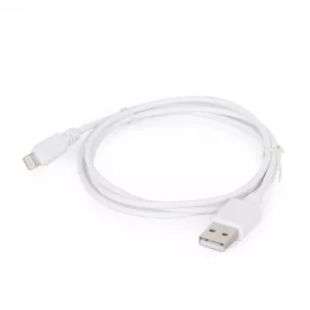 Kabel Lightning Gembird CC-USB2-AMLM-2M-W — 2 m, Lightning na USB A, USB 2.0, biały