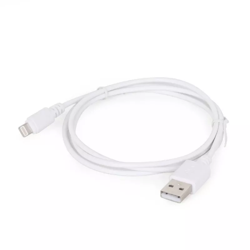 Kabel Lightning Gembird CC-USB2-AMLM-2M-W — 2 m, Lightning na USB A, USB 2.0, biały