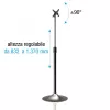 Techly ICA-TR10 stojak na wyświetlacze reklamowe 68,6 cm (27 cali) srebrny
