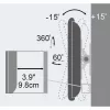 Uchwyt ścienny Techly 13-30 inch do telewizora LED LCD, pełny ruch, ICA-LCD 201BK
