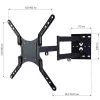 Techly 23-55 Universal LCD TV Wall Mount Bracket Czarny” ICA-PLB 136M