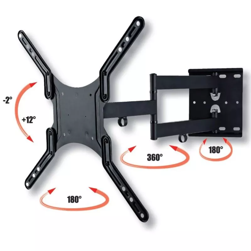 Techly 23-55 Universal LCD TV Wall Mount Bracket Czarny” ICA-PLB 136M