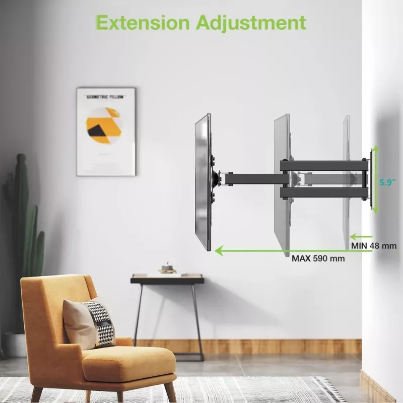 Techly 23-55 Universal LCD TV Wall Mount Bracket Czarny” ICA-PLB 136M