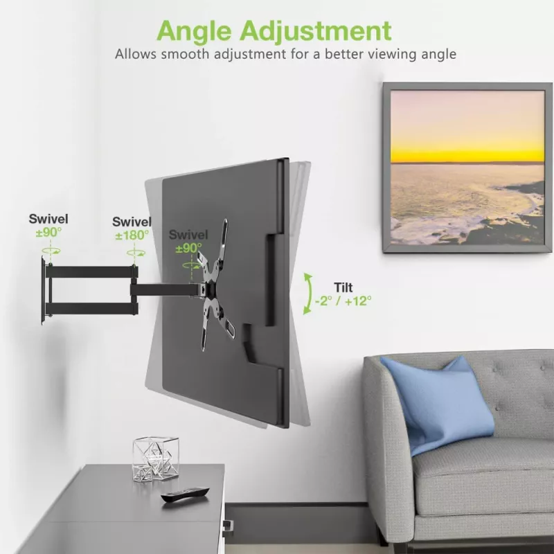 Techly 23-55 Universal LCD TV Wall Mount Bracket Czarny” ICA-PLB 136M