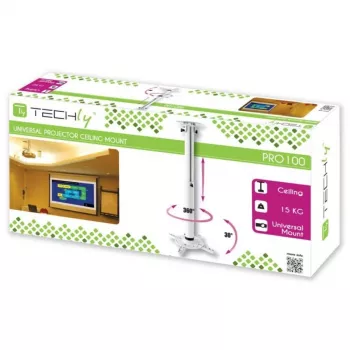 Techly Support Projector Ceiling Extension 500-770 mm Biały ICA-PM 104MW