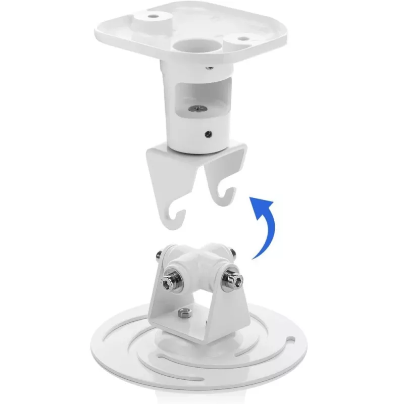 Techly Universalny uchwyt sufitowy do projektora, biały ICA-PM 100WH