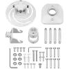 Techly Universalny uchwyt sufitowy do projektora, biały ICA-PM 100WH