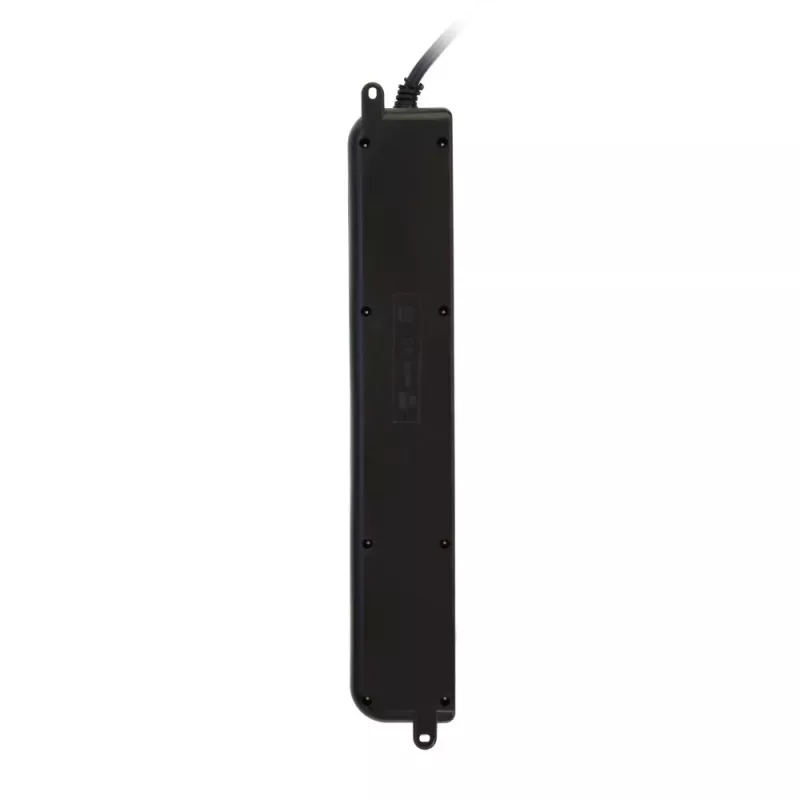 Techly Moc Strip 6 Sockets Czarny with VDE Plug IUPS-PCP-6V