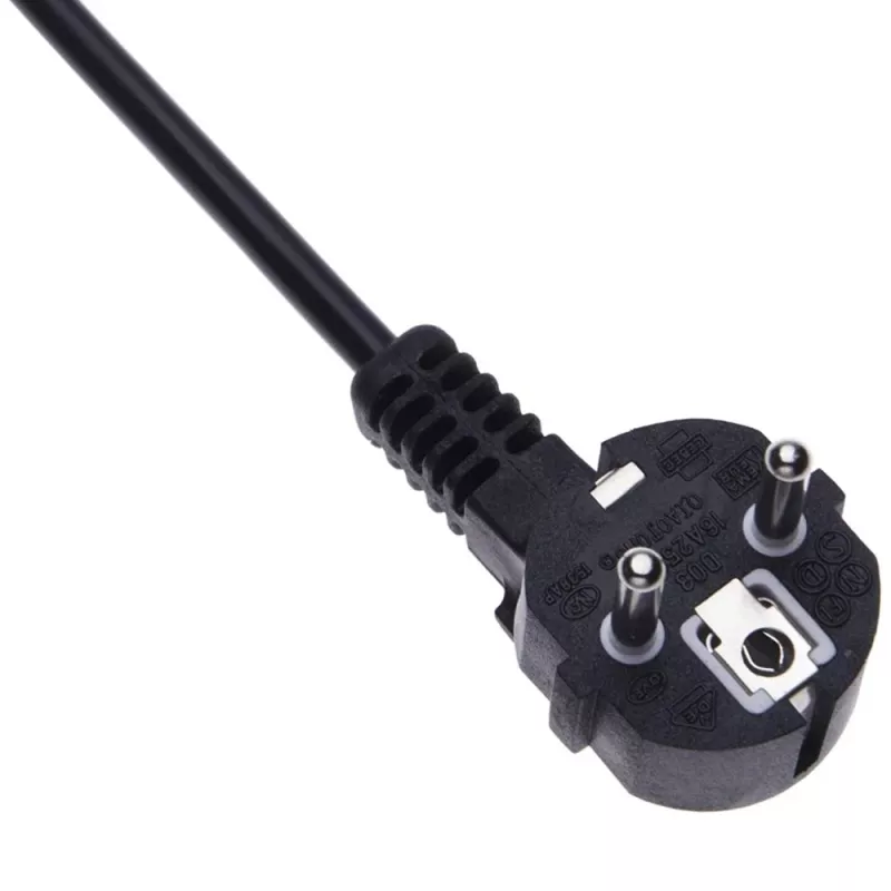 Techly I-CASE STRIP-81UD listwa zasilająca (PDU) 8 gniazd AC 1U Czarny, Czerwony