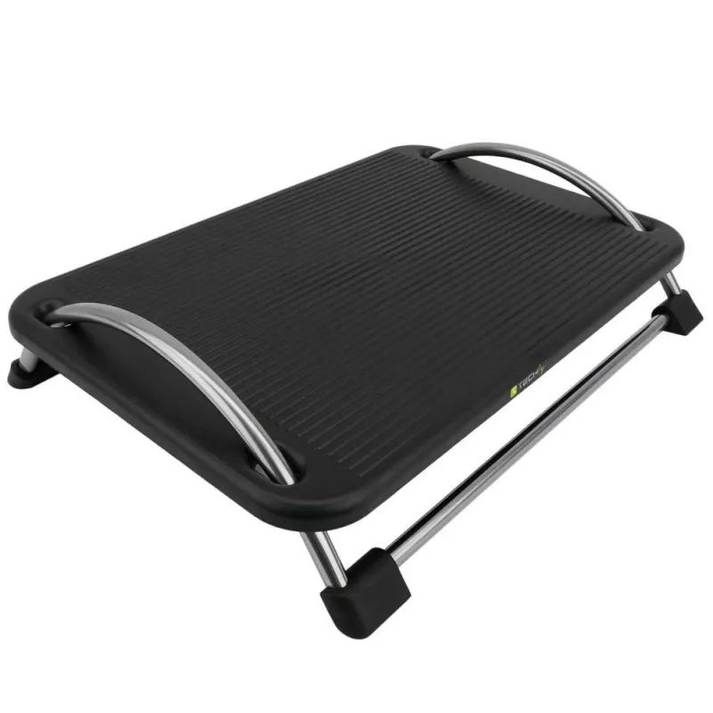 Techly Regulowany podnóżek ICA-FR 13, czarny, tworzywo ABS, 430 mm, 280 mm, 1,24 kg