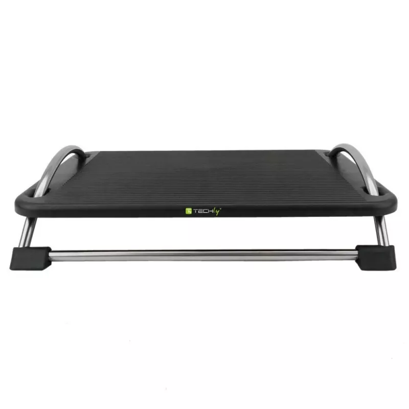 Techly Regulowany podnóżek ICA-FR 13, czarny, tworzywo ABS, 430 mm, 280 mm, 1,24 kg