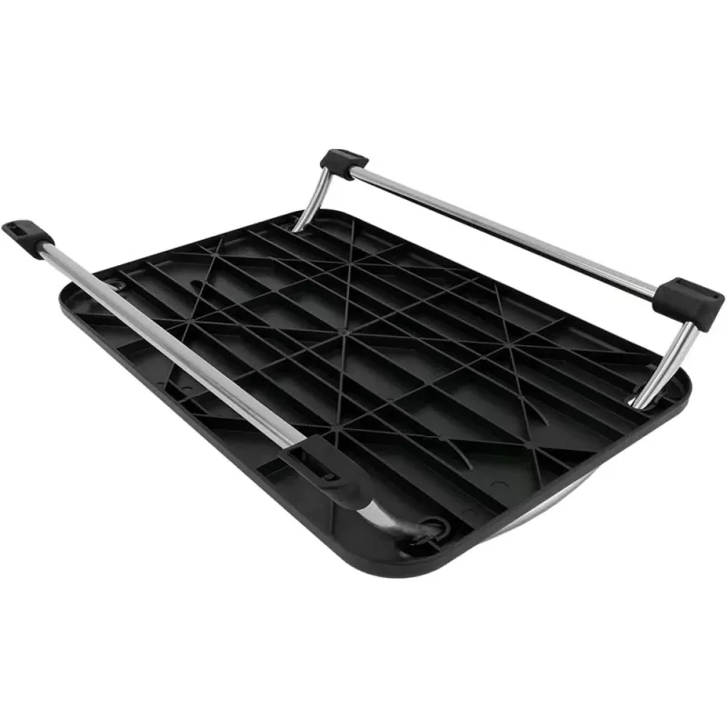 Techly Regulowany podnóżek ICA-FR 13, czarny, tworzywo ABS, 430 mm, 280 mm, 1,24 kg