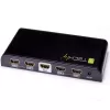 Techly Splitter HDMI 4 way 4K*2K IDATA HDMI-4K4, HDMI, 4x HDMI, 1x HDMI F, 4096 x 2160 pikseli, Czarny, 36 bit