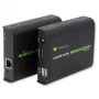 Techly IDATA HDMI-KVM2 KVM extender Nadajnik i odbiornik
