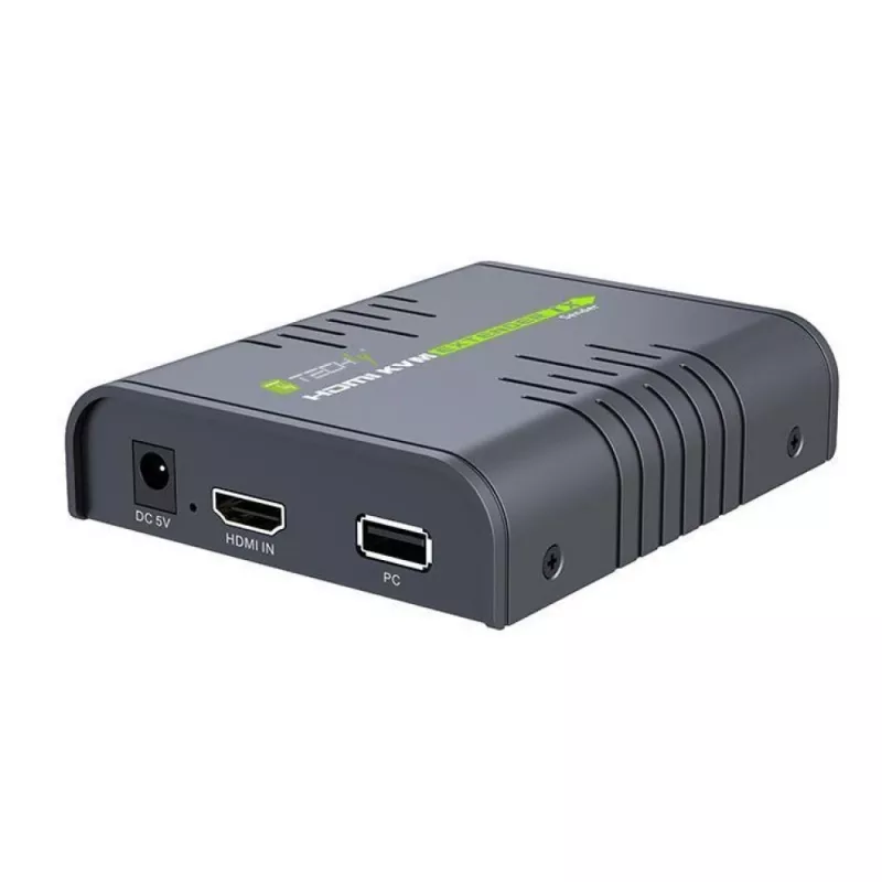 Techly IDATA HDMI-KVM2 KVM extender Nadajnik i odbiornik
