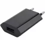 Techly Compact Charger USB 1A European Plug Czarny