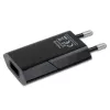 Techly Compact Charger USB 1A European Plug Czarny