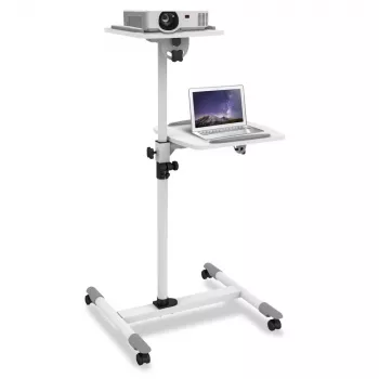 Techly Universal Trolley for Notebook / Projector, Biały ICA-TB TPM-6