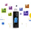 ADATA UV320 Pamięć USB 128 GB USB Type-A 3.2 Gen 1 (3.1 Gen 1) Czarny, Niebieski