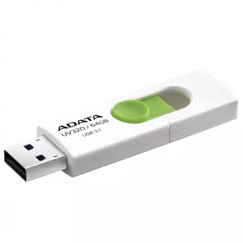 ADATA UV320 pamięć USB 64 GB USB Type-A 3.2 Gen 1 (3.1 Gen 1) Zielony, Biały