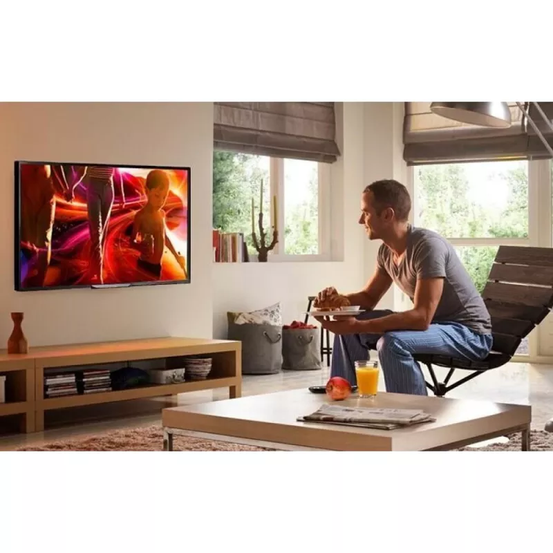 Techly Uchwyt ścienny do telewizorów LED LCD 42-80 Ultra cienki Stały H600mm ICA-PLB 860