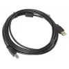 Kabel USB LANBERG USB 2.0 USB B - 3m Czarny