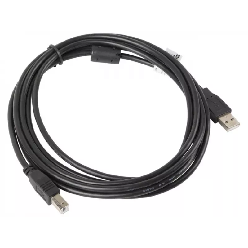 Kabel USB LANBERG USB 2.0 USB B - 3m Czarny