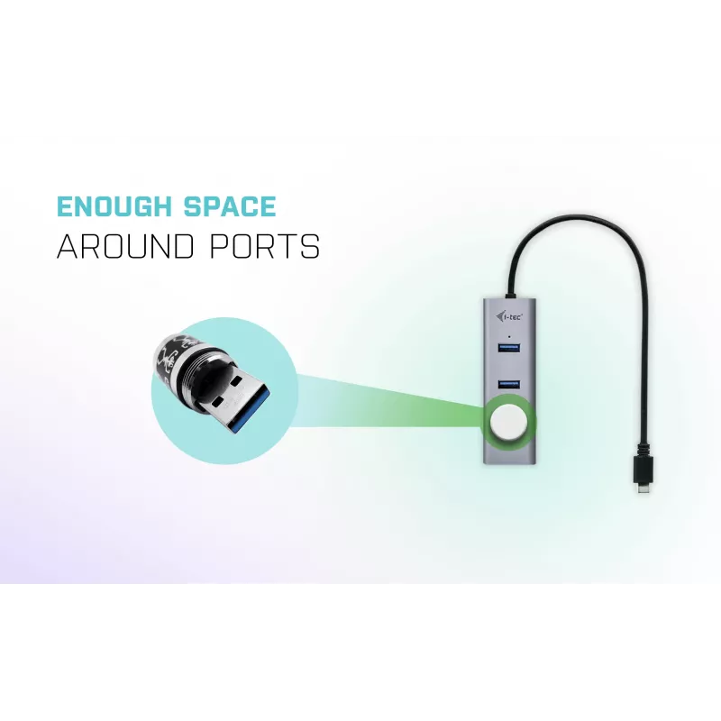 i-tec Metal USB-C HUB 4 Port