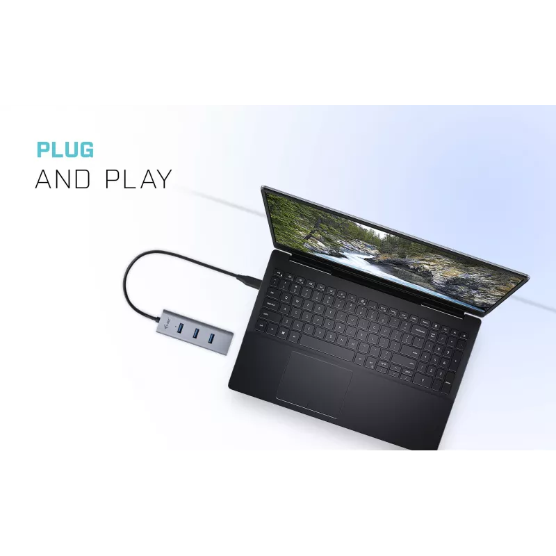 i-tec Metal USB-C HUB 4 Port
