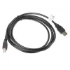 Kabel USB 2.0 LANBERG CA-USBA-10CC-0018-BK — 1,8 m, USB A (męski) do USB B (męski), czarny