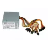 IBOX Cube Ii zasilacz Unit 500 W 20+4 Pin ATX ATX Srebrny