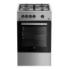 Beko FSG52020FX Kuchenka wolnostojąca Gazowa Stal nierdzewna