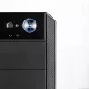 Obudowa PC MODECOM Oberon Pro Midi Tower — Czarna, ATX/ITX/Micro ATX, szkło hartowane, GPU do 395 mm