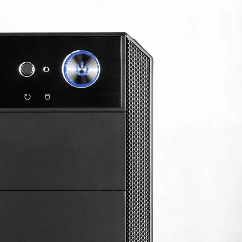 Obudowa PC MODECOM Oberon Pro Midi Tower — Czarna, ATX/ITX/Micro ATX, szkło hartowane, GPU do 395 mm
