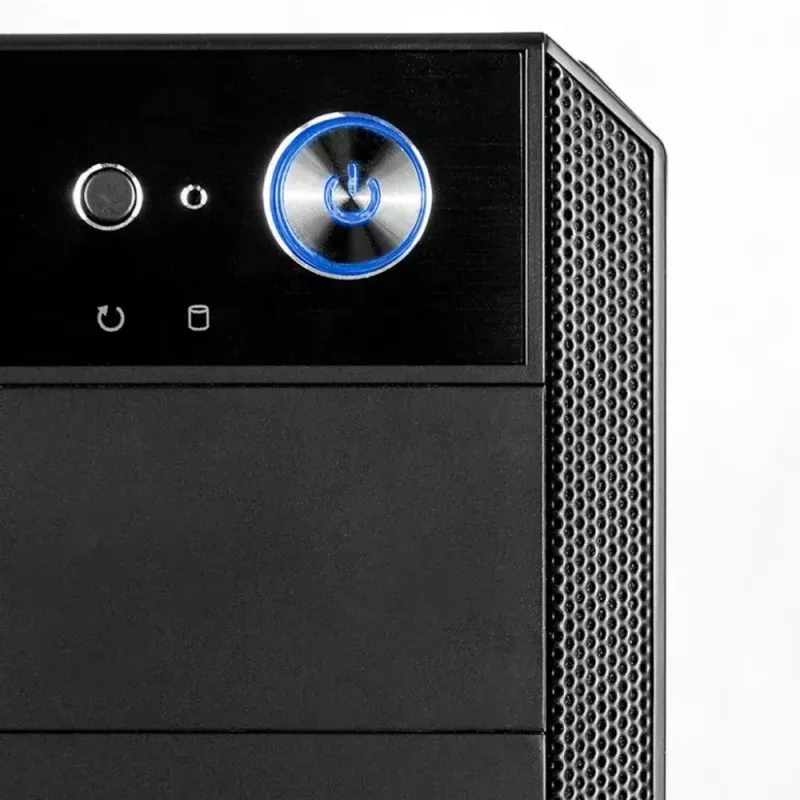 Obudowa PC MODECOM Oberon Pro Midi Tower — Czarna, ATX/ITX/Micro ATX, szkło hartowane, GPU do 395 mm