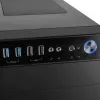 Obudowa PC MODECOM Oberon Pro Midi Tower — Czarna, ATX/ITX/Micro ATX, szkło hartowane, GPU do 395 mm