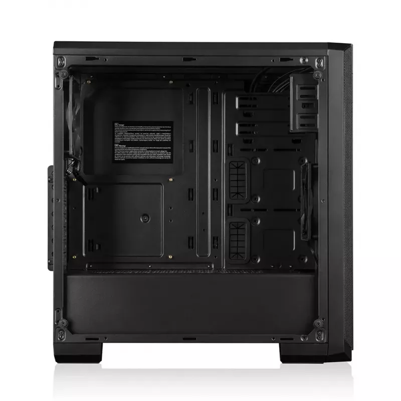 Obudowa PC MODECOM Oberon Pro Midi Tower — Czarna, ATX/ITX/Micro ATX, szkło hartowane, GPU do 395 mm
