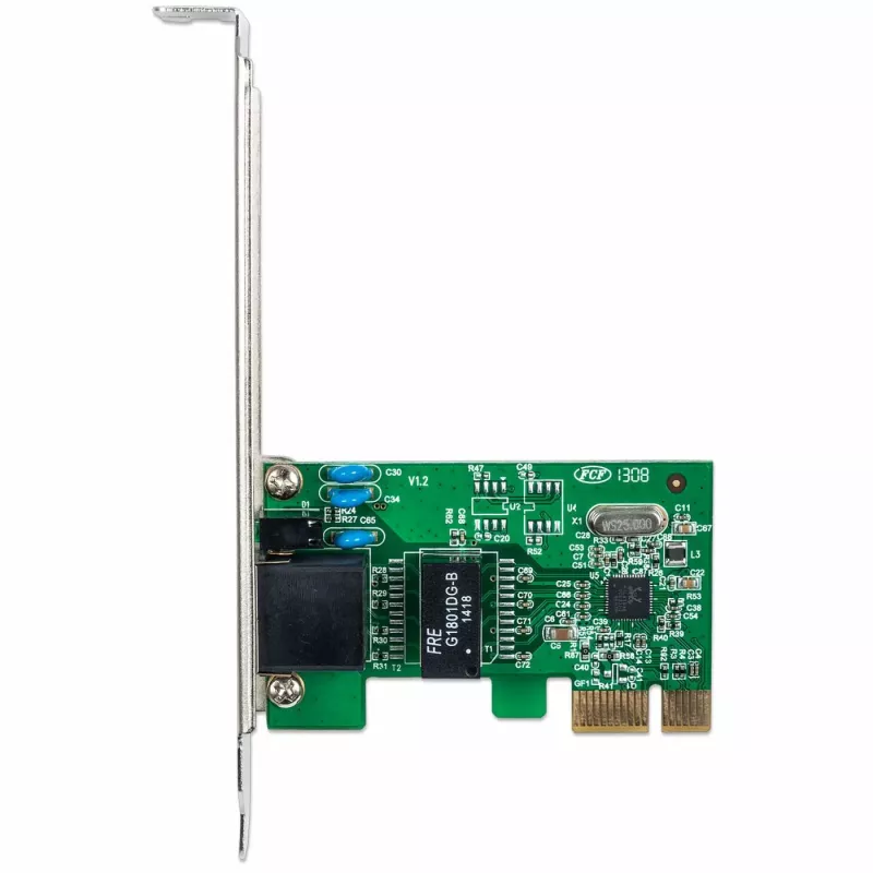 Intellinet Gigabit PCI Express karta sieciowa, 10/100/1000 Mbps PCI Express RJ45 karta Ethernet